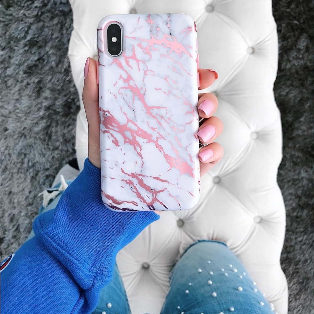 iPhone Marble Phone Case and Phone Grip!